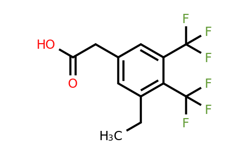 1806982-41-1 | 3,4-Bis(trifluoromethyl)-5-ethylphenylacetic acid