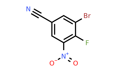 1806987-37-0 | 3-Bromo-4-fluoro-5-nitrobenzonitrile
