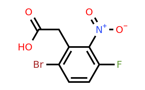 1806987-79-0 | 6-Bromo-3-fluoro-2-nitrophenylacetic acid
