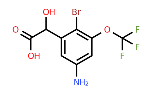 1806996-26-8 | 5-Amino-2-bromo-3-(trifluoromethoxy)mandelic acid