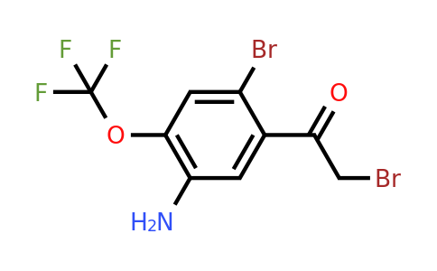 1806996-62-2 | 5'-Amino-2'-bromo-4'-(trifluoromethoxy)phenacyl bromide