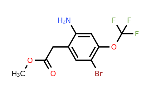 1806998-02-6 | Methyl 2-amino-5-bromo-4-(trifluoromethoxy)phenylacetate