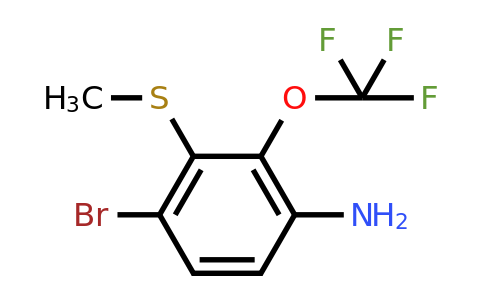 1806998-86-6 | 3-Amino-6-bromo-2-(trifluoromethoxy)thioanisole