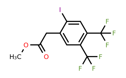 1807002-23-8 | Methyl 4,5-bis(trifluoromethyl)-2-iodophenylacetate