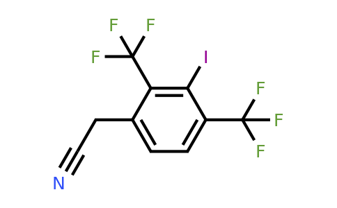 1807002-35-2 | 2,4-Bis(trifluoromethyl)-3-iodophenylacetonitrile