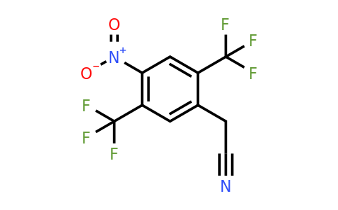 1807002-47-6 | 2,5-Bis(trifluoromethyl)-4-nitrophenylacetonitrile