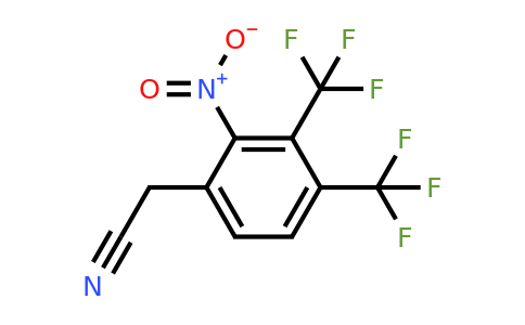 1807002-53-4 | 3,4-Bis(trifluoromethyl)-2-nitrophenylacetonitrile
