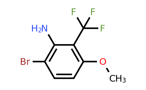1807002-59-0 | 6-Bromo-3-methoxy-2-(trifluoromethyl)aniline