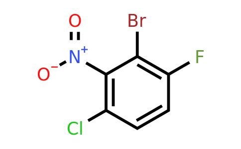 1807003-34-4 | 1-Bromo-3-chloro-6-fluoro-2-nitrobenzene
