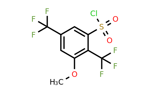 1807003-43-5 | 2,5-Bis(trifluoromethyl)-3-methoxybenzenesulfonylchloride