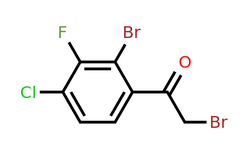1807003-47-9 | 2'-Bromo-4'-chloro-3'-fluorophenacyl bromide