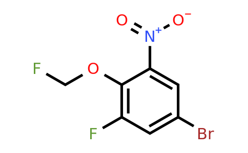 1807004-28-9 | 1-Bromo-3-fluoro-4-fluoromethoxy-5-nitrobenzene