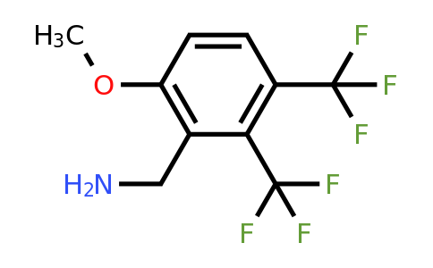 1807004-29-0 | 2,3-Bis(trifluoromethyl)-6-methoxybenzylamine