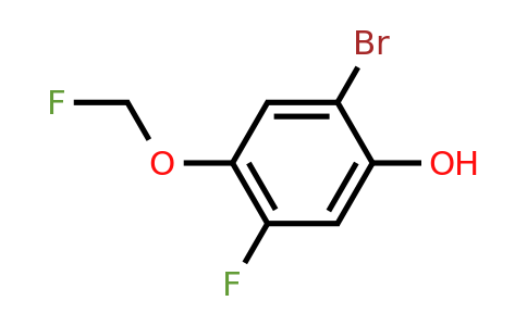 1807004-42-7 | 2-Bromo-5-fluoro-4-(fluoromethoxy)phenol