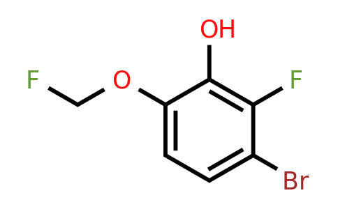 1807004-49-4 | 3-Bromo-2-fluoro-6-(fluoromethoxy)phenol