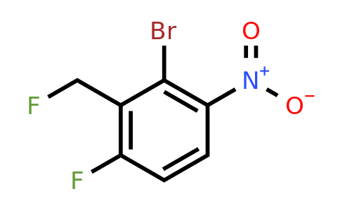 1807004-61-0 | 1-Bromo-3-fluoro-2-fluoromethyl-6-nitrobenzene