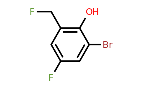 1807004-91-6 | 2-Bromo-4-fluoro-6-(fluoromethyl)phenol