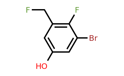 1807005-01-1 | 3-Bromo-4-fluoro-5-(fluoromethyl)phenol