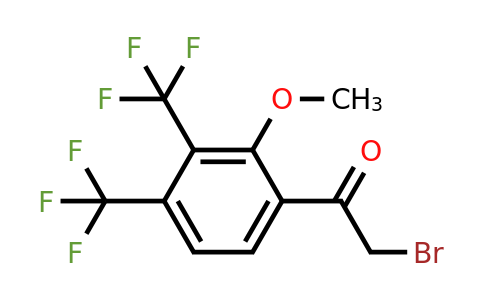 1807005-12-4 | 3',4'-Bis(trifluoromethyl)-2'-methoxyphenacyl bromide
