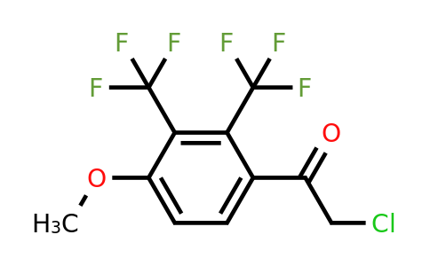 1807005-29-3 | 2',3'-Bis(trifluoromethyl)-4'-methoxyphenacyl chloride