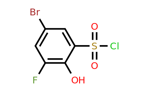 1807005-44-2 | 5-Bromo-3-fluoro-2-hydroxybenzenesulfonyl chloride