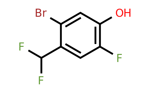 1807005-50-0 | 2-Bromo-5-fluoro-4-hydroxybenzodifluoride
