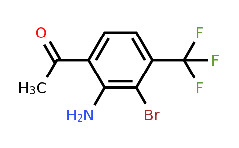 1807005-91-9 | 2'-Amino-3'-bromo-4'-(trifluoromethyl)acetophenone