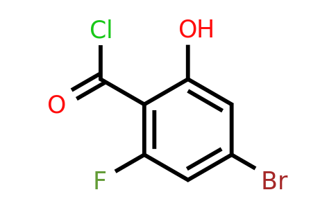 1807006-15-0 | 4-Bromo-2-fluoro-6-hydroxybenzoyl chloride