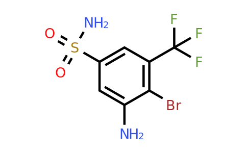 1807006-53-6 | 3-Amino-4-bromo-5-(trifluoromethyl)benzenesulfonamide