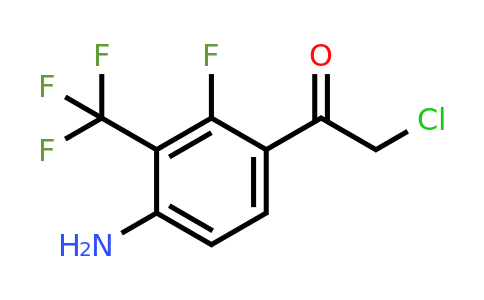 1807006-57-0 | 4'-Amino-2'-fluoro-3'-(trifluoromethyl)phenacyl chloride