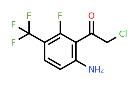 1807006-68-3 | 6'-Amino-2'-fluoro-3'-(trifluoromethyl)phenacyl chloride
