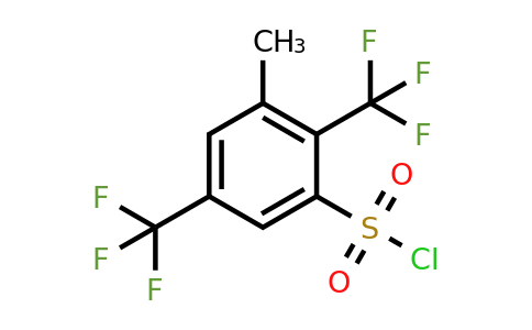 1807006-79-6 | 2,5-Bis(trifluoromethyl)-3-methylbenzenesulfonyl chloride