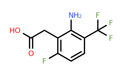 1807006-86-5 | 2-Amino-6-fluoro-3-(trifluoromethyl)phenylacetic acid