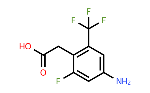 1807006-95-6 | 4-Amino-2-fluoro-6-(trifluoromethyl)phenylacetic acid