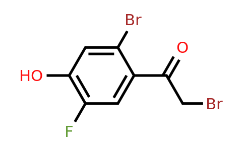 1807007-19-7 | 2'-Bromo-5'-fluoro-4'-hydroxyphenacyl bromide