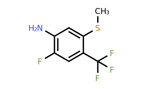 1807008-02-1 | 5-Amino-4-fluoro-2-(trifluoromethyl)thioanisole