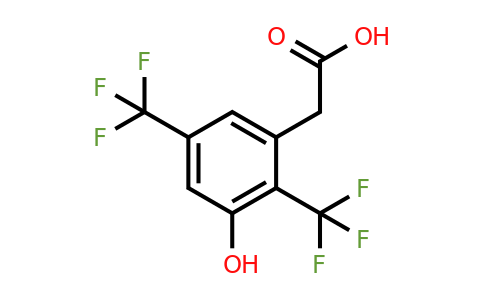 1807009-51-3 | 2,5-Bis(trifluoromethyl)-3-hydroxyphenylacetic acid