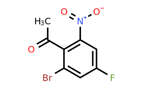 1807009-77-3 | 2'-Bromo-4'-fluoro-6'-nitroacetophenone