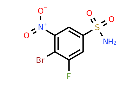 1807010-52-1 | 4-Bromo-3-fluoro-5-nitrobenzenesulfonamide