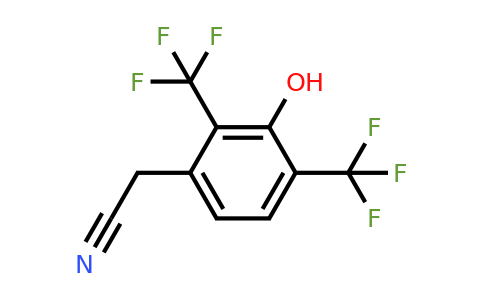 1807010-59-8 | 2,4-Bis(trifluoromethyl)-3-hydroxyphenylacetonitrile