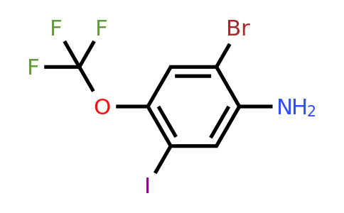 1807010-69-0 | 2-Bromo-5-iodo-4-(trifluoromethoxy)aniline