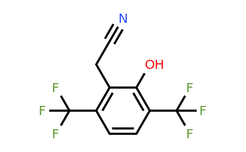 1807010-74-7 | 3,6-Bis(trifluoromethyl)-2-hydroxyphenylacetonitrile