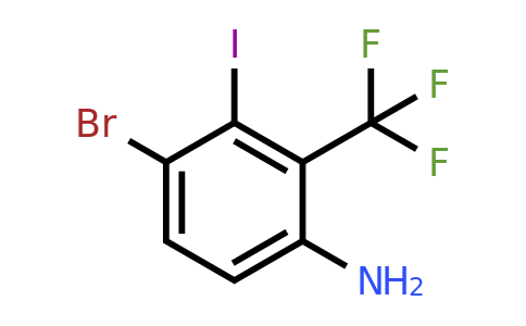 1807010-76-9 | 4-Bromo-3-iodo-2-(trifluoromethyl)aniline