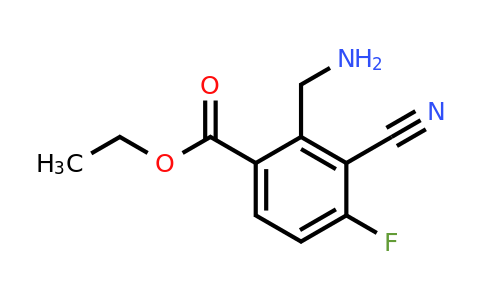 1807011-98-8 | Ethyl 2-aminomethyl-3-cyano-4-fluorobenzoate