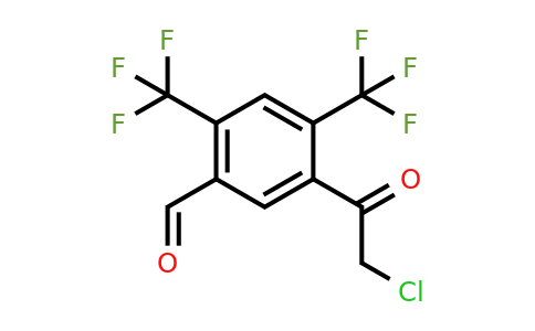1807012-00-5 | 2',4'-Bis(trifluoromethyl)-5'-formylphenacyl chloride