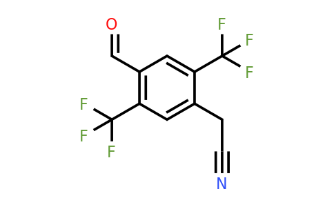 1807012-17-4 | 2,5-Bis(trifluoromethyl)-4-formylphenylacetonitrile