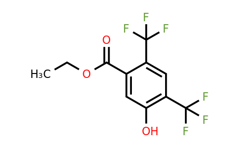 1807012-50-5 | Ethyl 2,4-bis(trifluoromethyl)-5-hydroxybenzoate