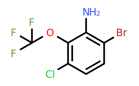 1807014-17-0 | 6-Bromo-3-chloro-2-(trifluoromethoxy)aniline