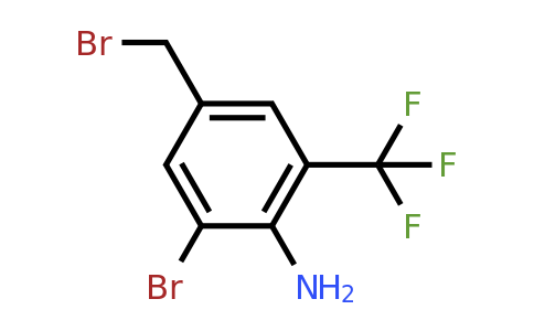 4-Amino-3-bromo-5-(trifluoromethyl)benzyl bromide