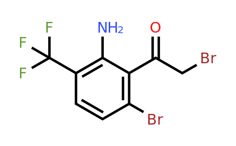 1807015-67-3 | 2'-Amino-6'-bromo-3'-(trifluoromethyl)phenacyl bromide